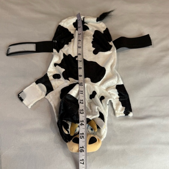 Vibrant Life black & white cow-print Halloween costume for dog or cat Size XS - Picture 6 of 9